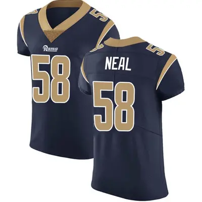 Men's Elite Elias Neal Los Angeles Rams Navy Team Color Vapor Untouchable Jersey