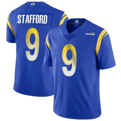 Men's Limited Matthew Stafford Los Angeles Rams Royal Alternate Vapor Untouchable Jersey