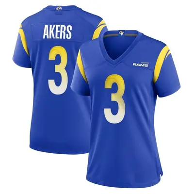 Women's Game Cam Akers Los Angeles Rams Royal Alternate Jersey