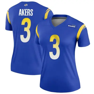 Women's Legend Cam Akers Los Angeles Rams Royal Jersey