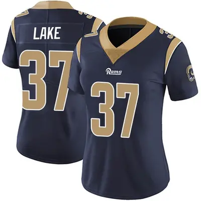 Women's Limited Quentin Lake Los Angeles Rams Navy Team Color Vapor Untouchable Jersey