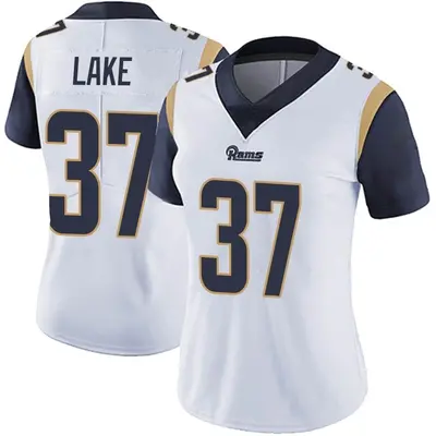 Women's Limited Quentin Lake Los Angeles Rams White Vapor Untouchable Jersey