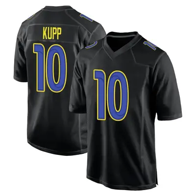 Youth Game Cooper Kupp Los Angeles Rams Black Fashion Jersey