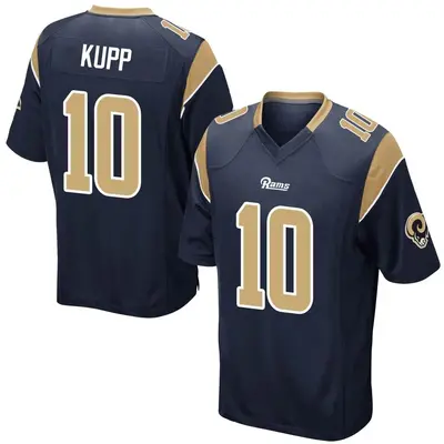 Youth Game Cooper Kupp Los Angeles Rams Navy Team Color Jersey