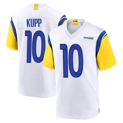 Youth Game Cooper Kupp Los Angeles Rams White Jersey