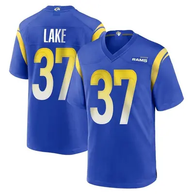 Youth Game Quentin Lake Los Angeles Rams Royal Alternate Jersey