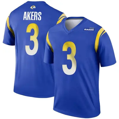 Youth Legend Cam Akers Los Angeles Rams Royal Jersey