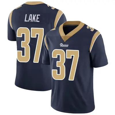 Youth Limited Quentin Lake Los Angeles Rams Navy Team Color Vapor Untouchable Jersey