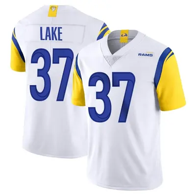 Youth Limited Quentin Lake Los Angeles Rams White Vapor Untouchable Jersey